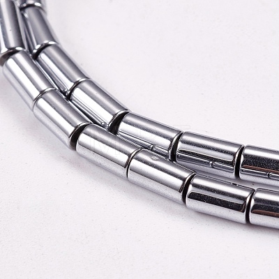 Electroplate Non-magnetic Synthetic Hematite Beads Strands X-G-J162-C-05-1