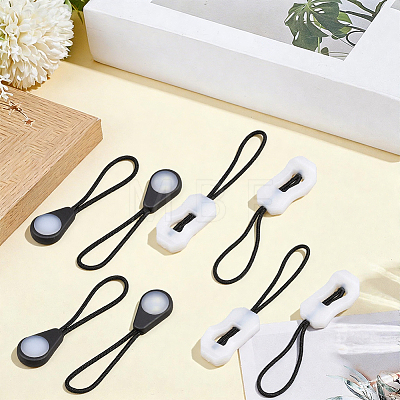 24Pcs 2 Styles Luminous TPU Replacement Pull Tab Accessories FIND-CY0002-44-1
