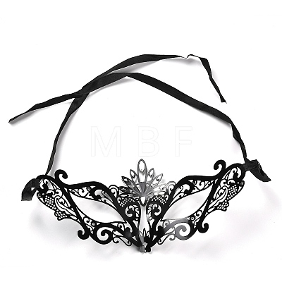 Iron Masquerade Face Masks AJEW-F066-01-1