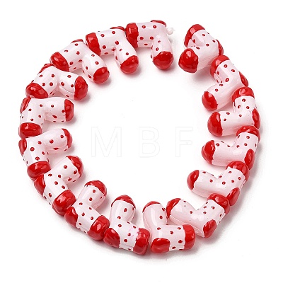 Handmade Glass Enamel Beads GLAA-K070-04C-1