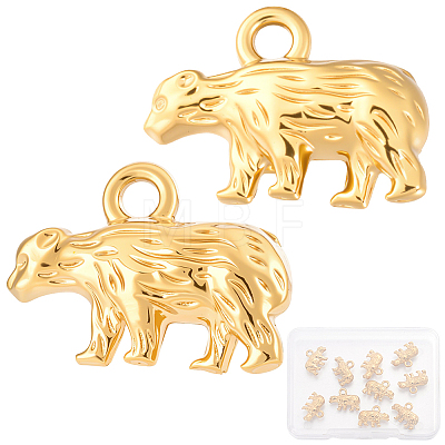 10Pcs 304 Stainless Steel Charms STAS-BBC0010-84-1