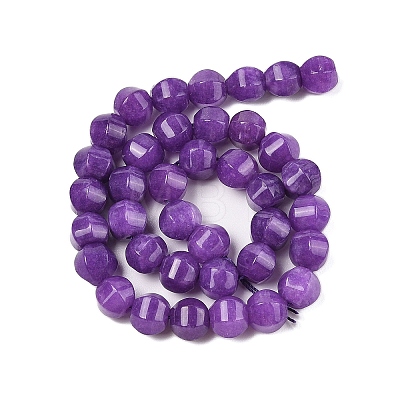 Natural White Jade Beads Strands G-N344-03E-1