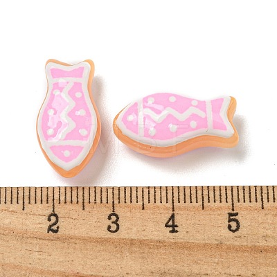 Handmade Transparent Glass Beads GLAA-N0028-02H-1