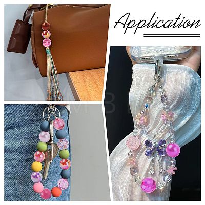 50Pcs 15 Styles Resin Rhinestone & Acrylic Beads Findings Kits DIY-CJ0003-30-1