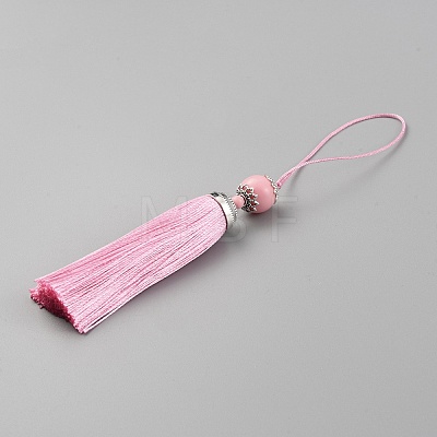 Polyester Tassel Big Pendants Decorations HJEW-TAC0019-01H-1