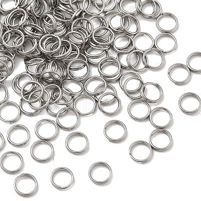 304 Stainless Steel Split Rings STAS-M118-01P-7mm-1