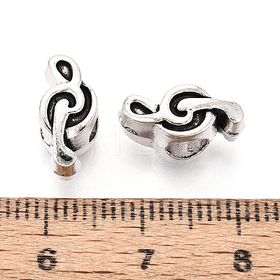 Tibetan Style Alloy European Beads PALLOY-T093-34AS-1