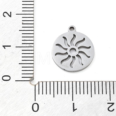 304 Stainless Steel Charms STAS-I327-01G-01-1