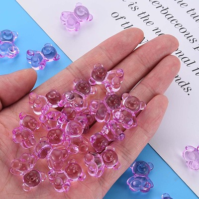 Transparent Acrylic Beads MACR-S373-80-B01-1