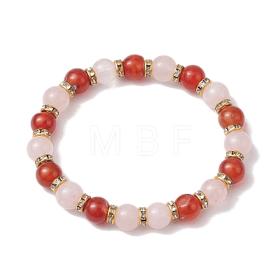 Natural Gemstone Beads Btacelets BJEW-JB10680-1