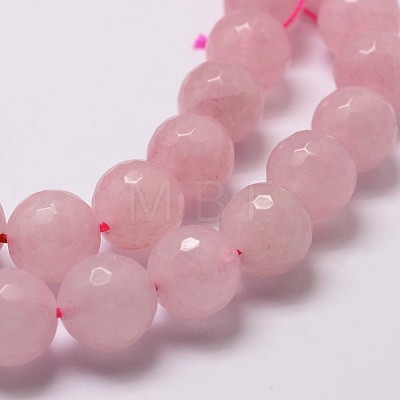 Natural Rose Quartz Beads Strands X-G-D840-20-8mm-1