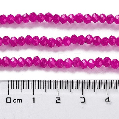 Baking Painted Imitation Jade Glass Bead Strands DGLA-A034-J4MM-A4-1