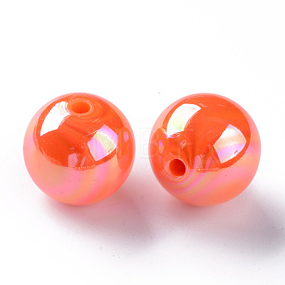 Opaque Acrylic Beads X-MACR-S370-D20mm-20-1