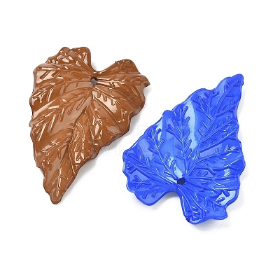 Baking Paint Acrylic Pendants MACR-C040-02-1