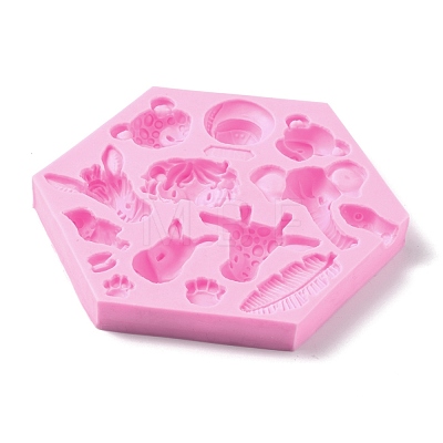 DIY Animals Food Grade Silicone Molds DIY-C019-04A-1