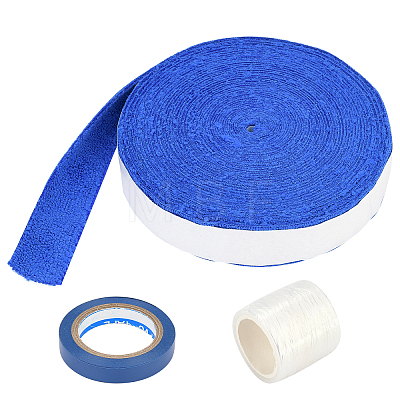 AHADERMAKER 3 Rolls 3 Style Plastic Racket Hand Glue Base Film AJEW-GA0003-96B-1