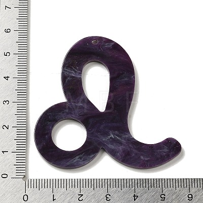 Acrylic Keychain Pendants SACR-S608-04G-02-1