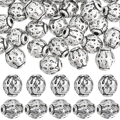 240Pcs Tibetan Style Alloy Beads FIND-PA0001-45-1