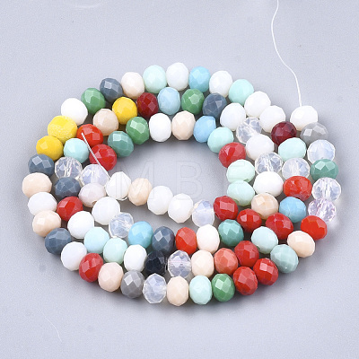 Glass Beads Strands EGLA-T013-03D-1