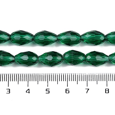 Transparent Glass Beads Strands EGLA-N013-T6mm-D24-1