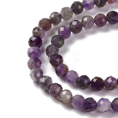 Natural Amethyst Beads Strands G-L581A-001B-1