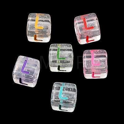 Acrylic European Beads MACR-I042-01L-1