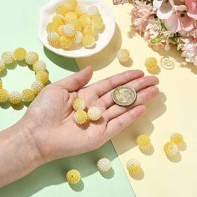 40Pcs Imitation Pearl Acrylic Beads OACR-FS0002-89A-15-1