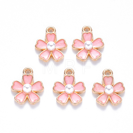 Alloy Enamel Charms ENAM-N054-028C-1