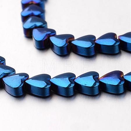 Electroplate Non-magnetic Synthetic Hematite Bead Strands G-F300-22A-05-1