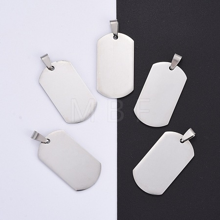 Tarnish Resistant 304 Stainless Steel Big Pendants STAS-I140-19F-S-1