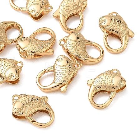 SHEGRACE Brass Lobster Claw Clasps XGRQ4G357-673G-1