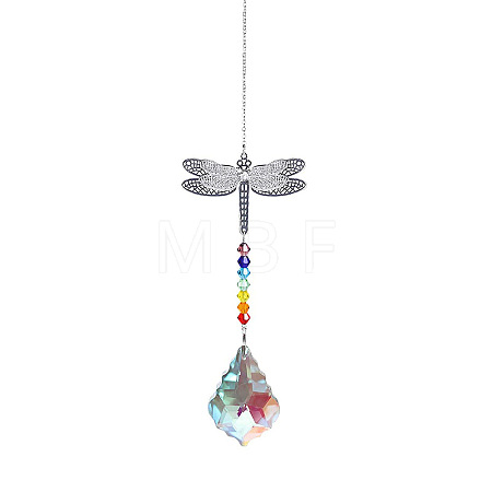 Crystals Chandelier Suncatchers Prisms Chakra Hanging Pendant BUER-PW0001-134D-1