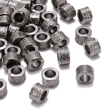 Tibetan Style Alloy European Beads K0932051-1