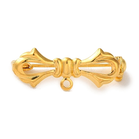 Brass Brooches Findings KK-M285-34G-1