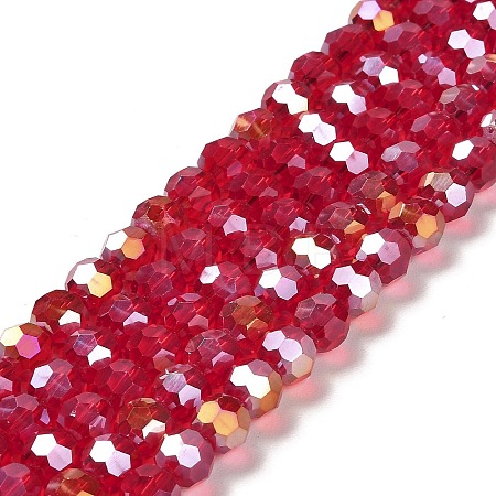 Transparent Glass Beads EGLA-A035-T8mm-B07-1