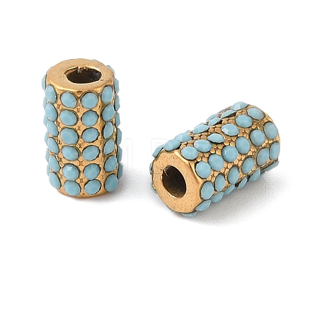 Ion Plating(IP) 304 Stainless Steel Beads STAS-NH0001-02G-08-1