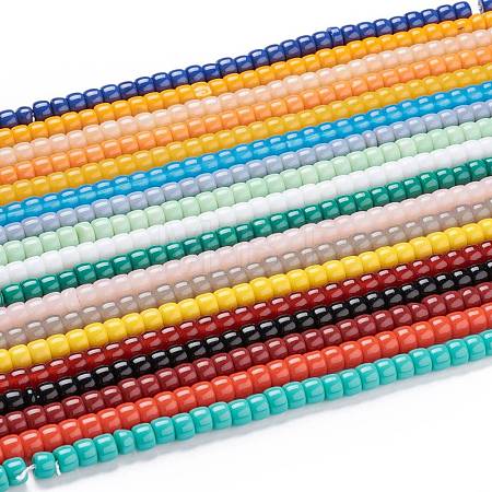 K9 Glass Beads Strands GLAA-K039-C19-1