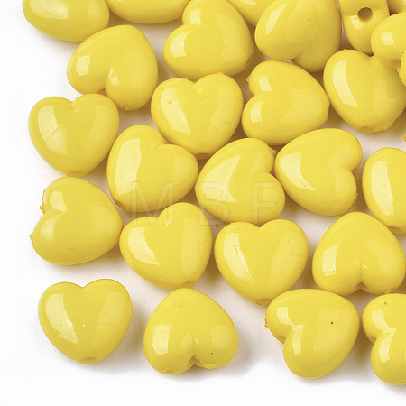 Opaque Acrylic Beads SACR-10X11-14-1