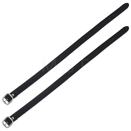 Adjustable Leather Chain Belts AJEW-WH0696-727-1