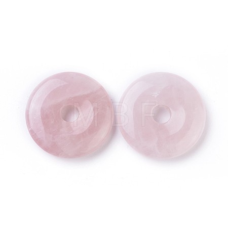 Natural Rose Quartz Pendants G-F639-03A-1