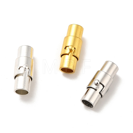 Brass Magnetic Screw Clasps X-MC078-M-1