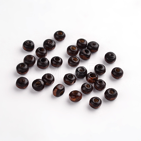 Dyed Natural Wood Beads X-WOOD-S614-1-LF-1