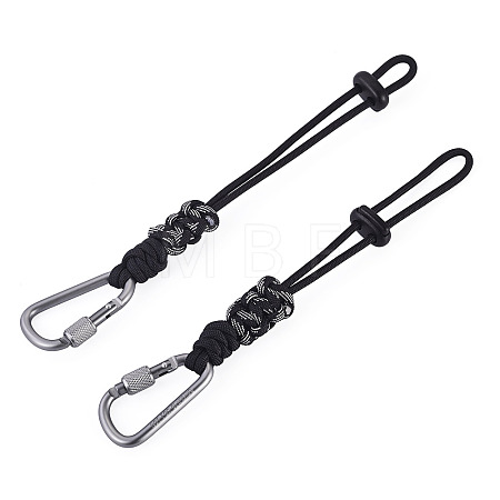 Polyester Cord Ropes Pendant Decorations HJEW-TADJ0022-02A-1