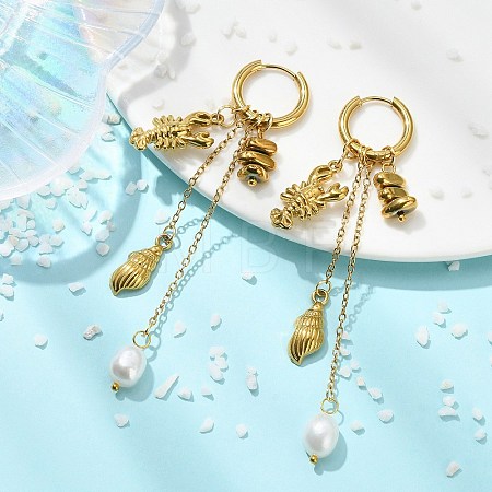 304 Stainless Steel Dangle Earrings EJEW-JE07104-02-1