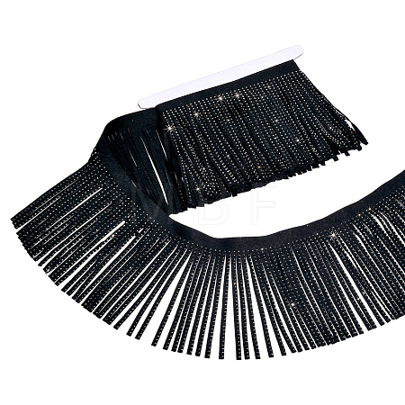 2Yards Velvet Tassel Fringe Trimming SRIB-PH0001-89A-1