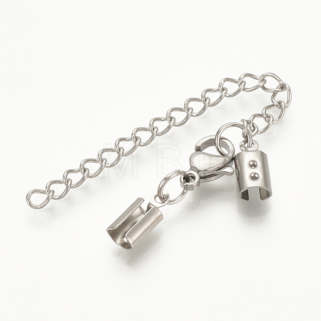 Tarnish Resistant 304 Stainless Steel Chain Extender STAS-S076-91-1