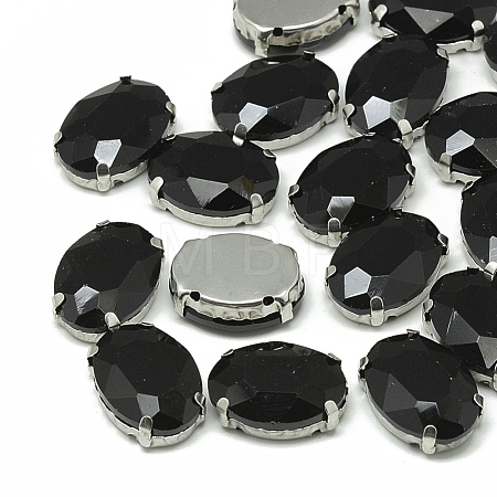 Sew on Rhinestone RGLA-T091-6x8mm-02P-1