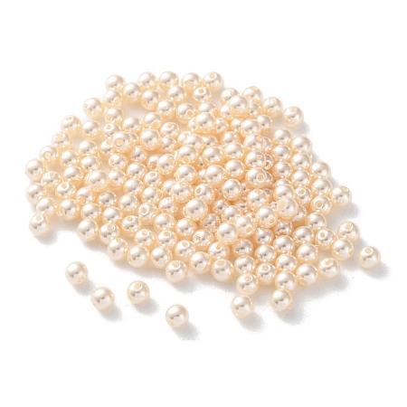Plastic Imitation Pearl Beads FIND-M059-01A-02-1