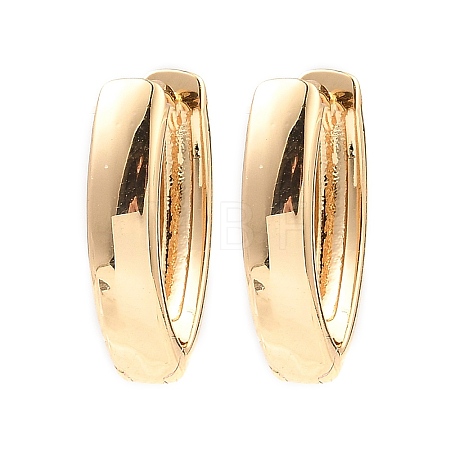 Brass Hoop Earrings EJEW-I289-52B-KCG-1