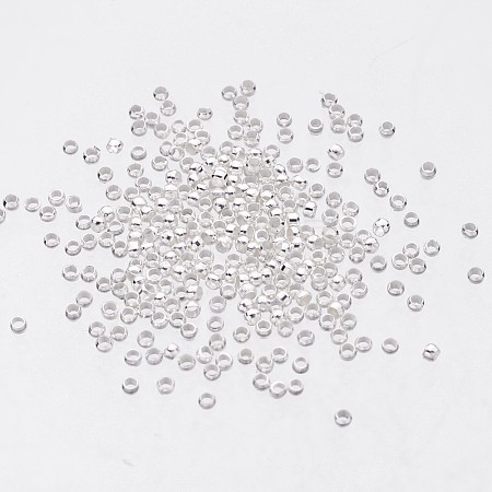 Brass Crimp Beads X-E002-NFS-1